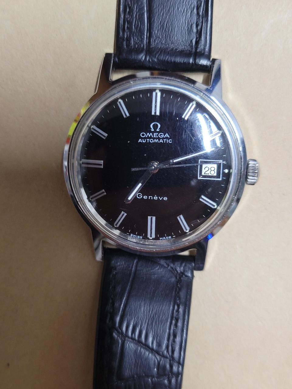 오메가 제네브 빈티지 오토메틱