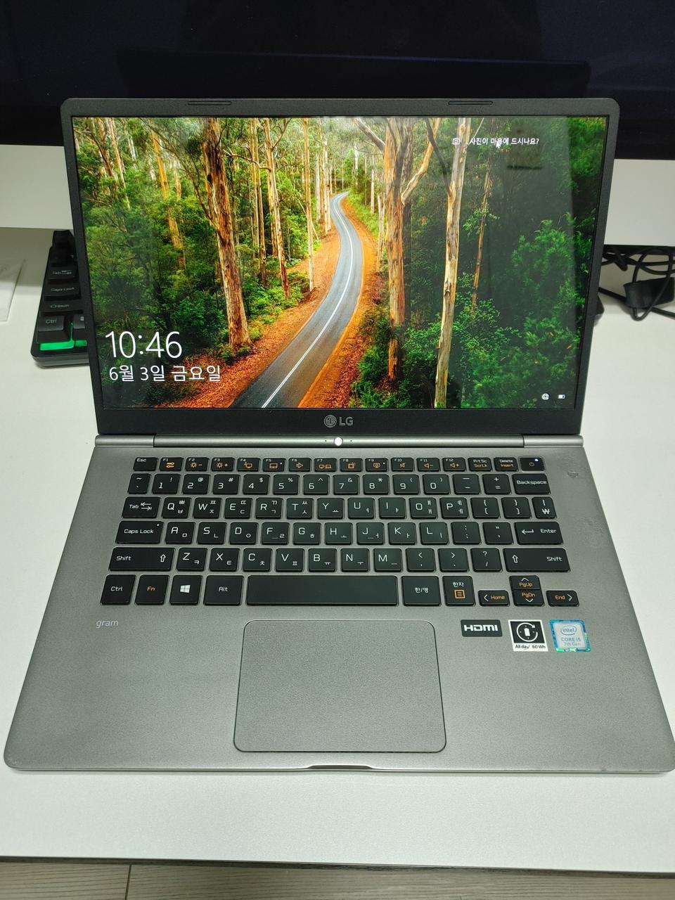 LG 올데이그램 14인치 14ZD970 i5 8GB