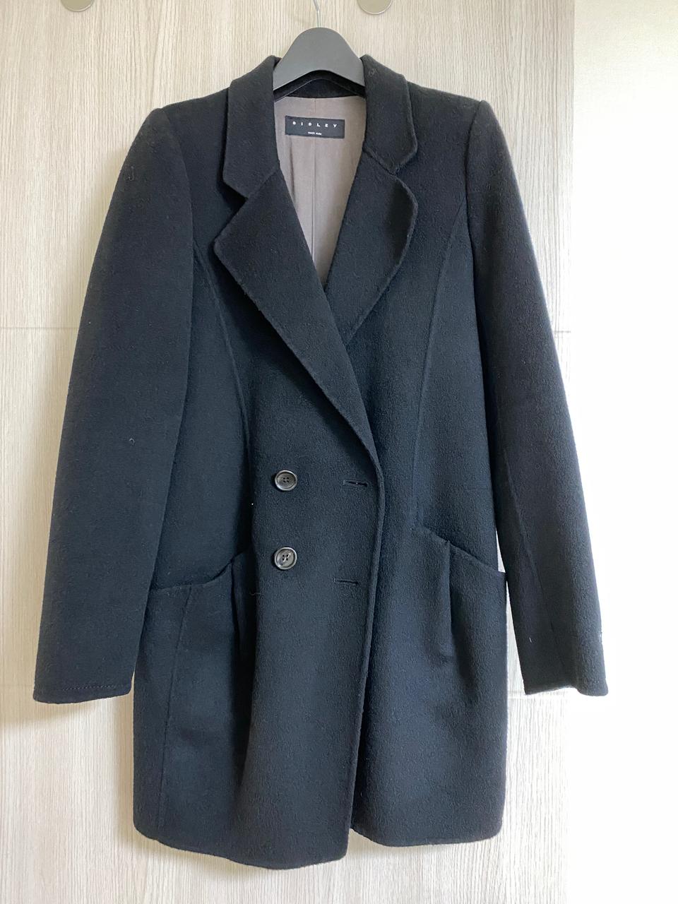 시슬리 블랙 기본코트