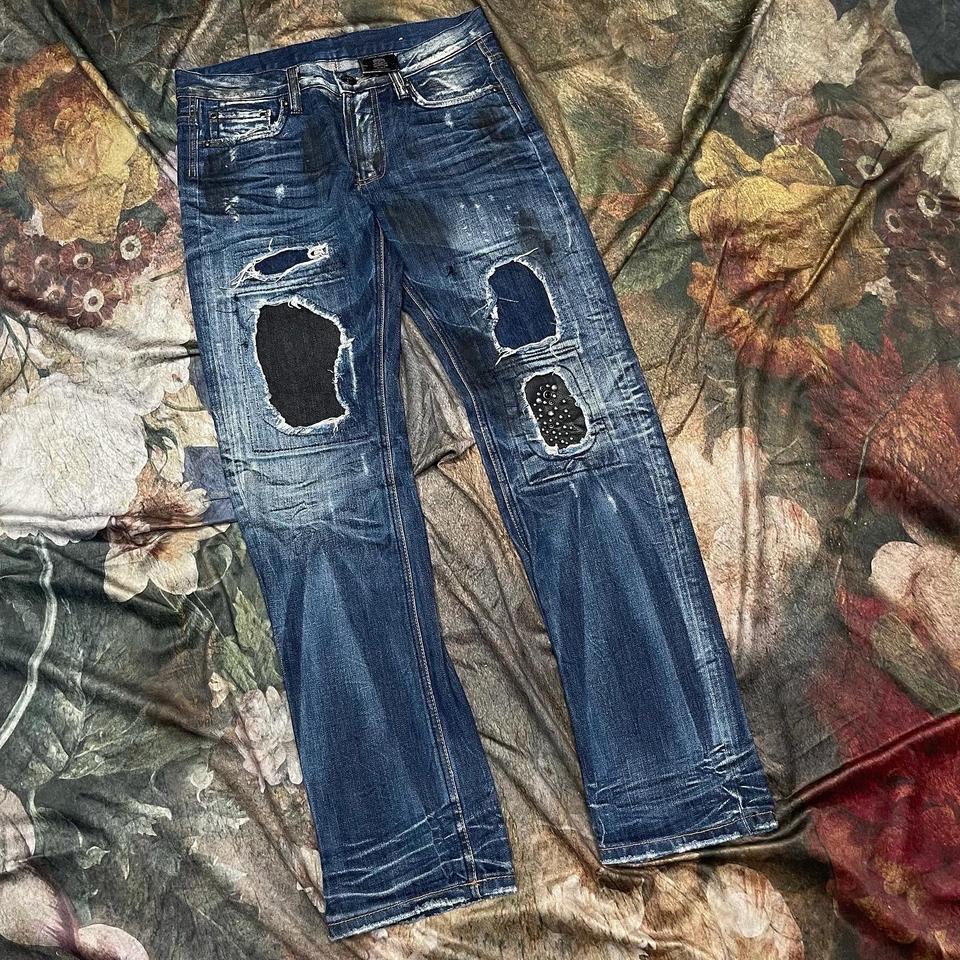 일본 빈티지 2#1 데님큐빅워싱진 Free 워싱진 리바이스청바지
