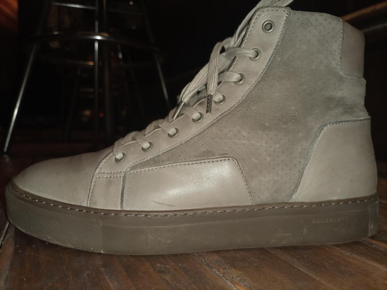 올세인츠 하이탑 스니커즈