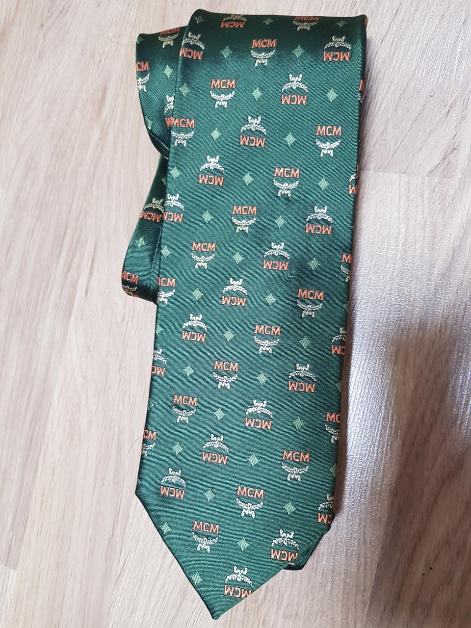 mcm실크 넥타이.