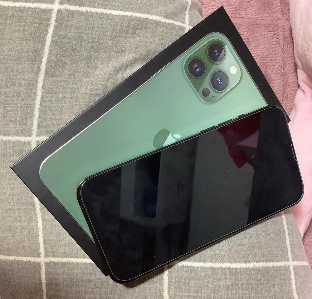 아이폰13프로맥스 알파인그린 128