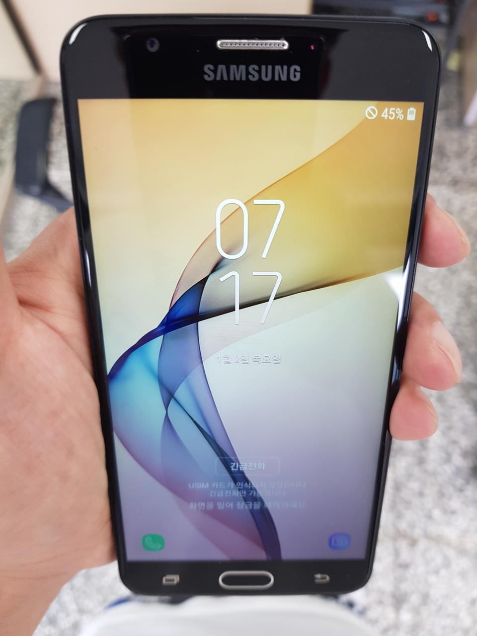 갤럭시ON7 SK정상해지 깨끗한 공기계(지문인식등 불량없고 가성비좋음^^
