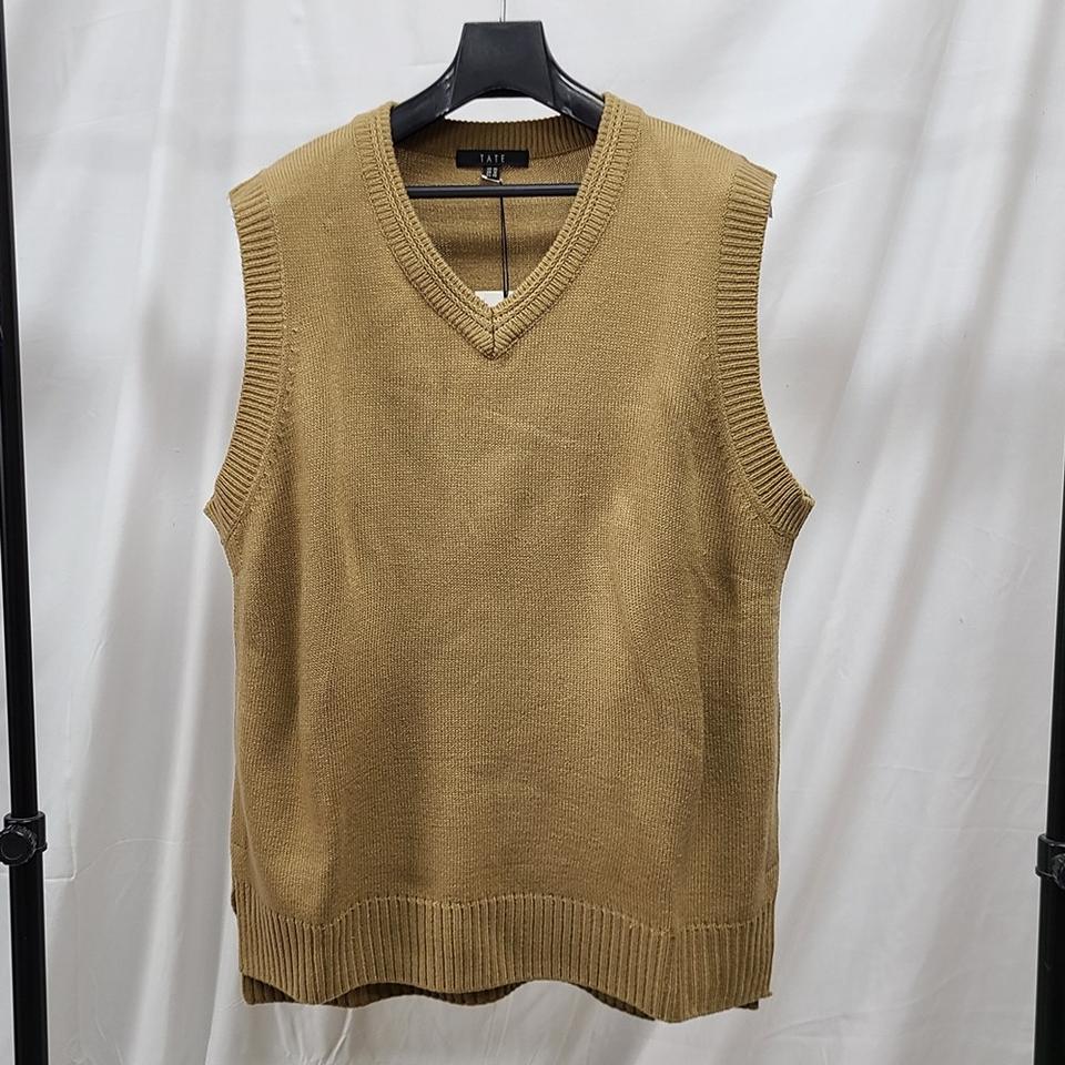 새상품 TATE 남자 루즈핏 브이넥 니트 베스트 2컬러