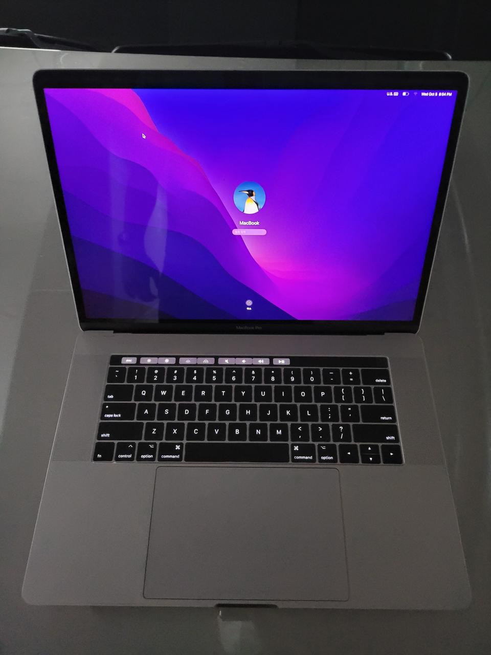 맥북프로 터치바 15인치 2017 i7 16GB 사이클7