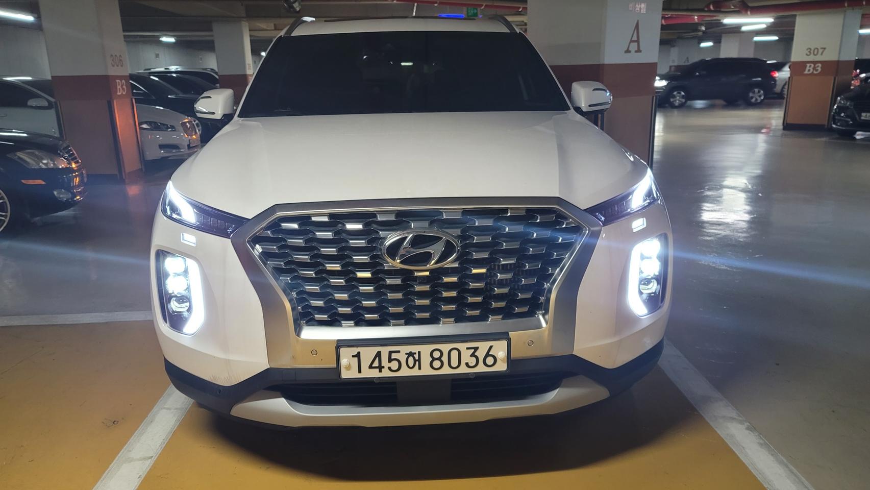 팰리세이드 프레 경유 4륜 풀옵션