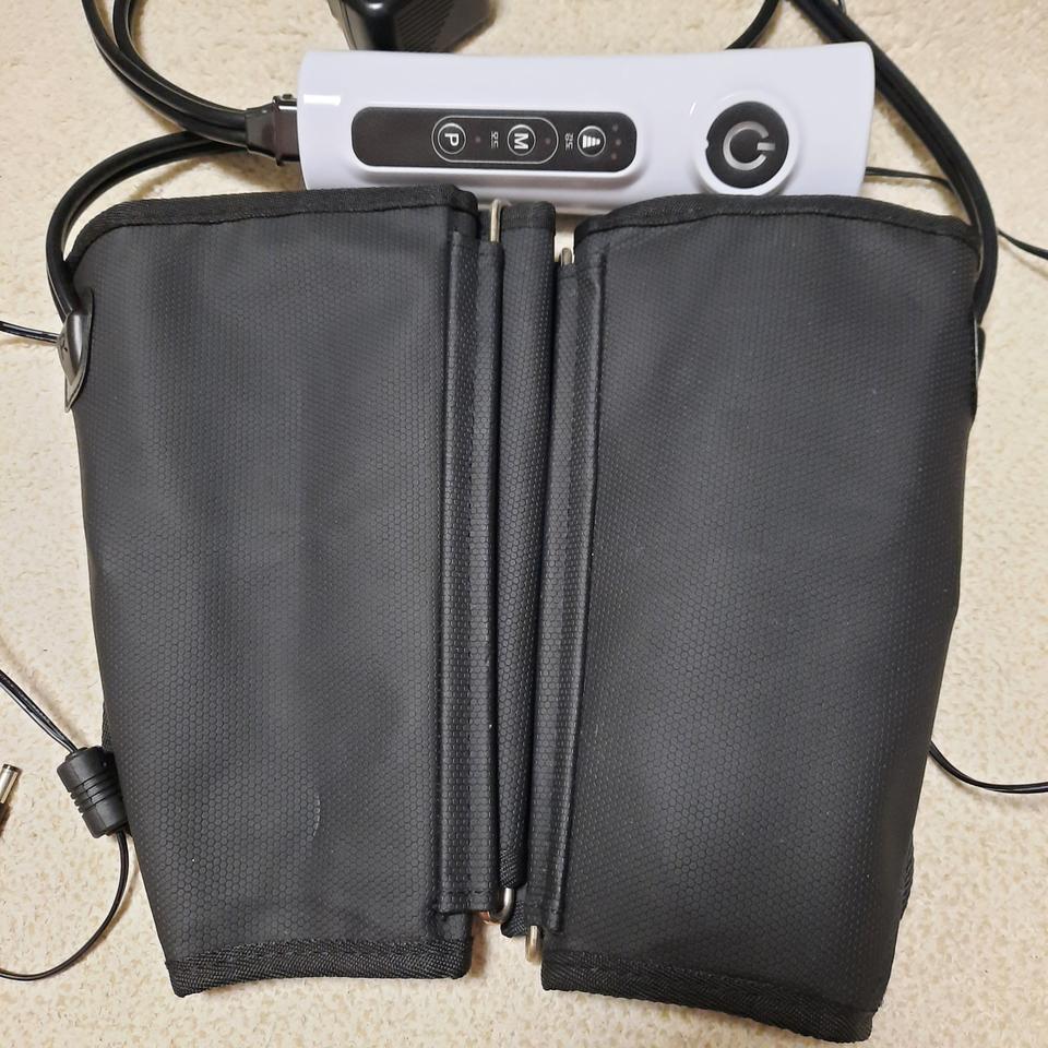 무료배송 공기압 다리 안마 마사지기 종아리 안마기