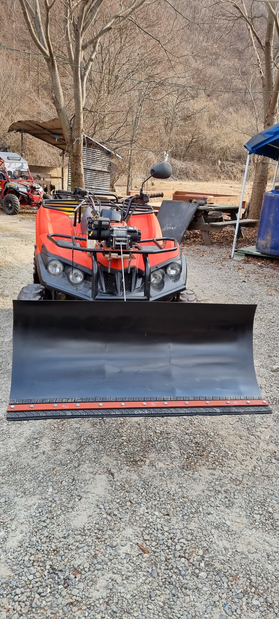 ALT300 중고바이크+제설눈삽 판매