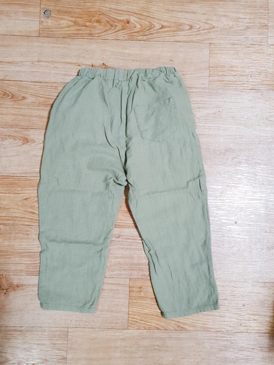 린넨 아동 9부 배기팬츠(~초1)/아동복