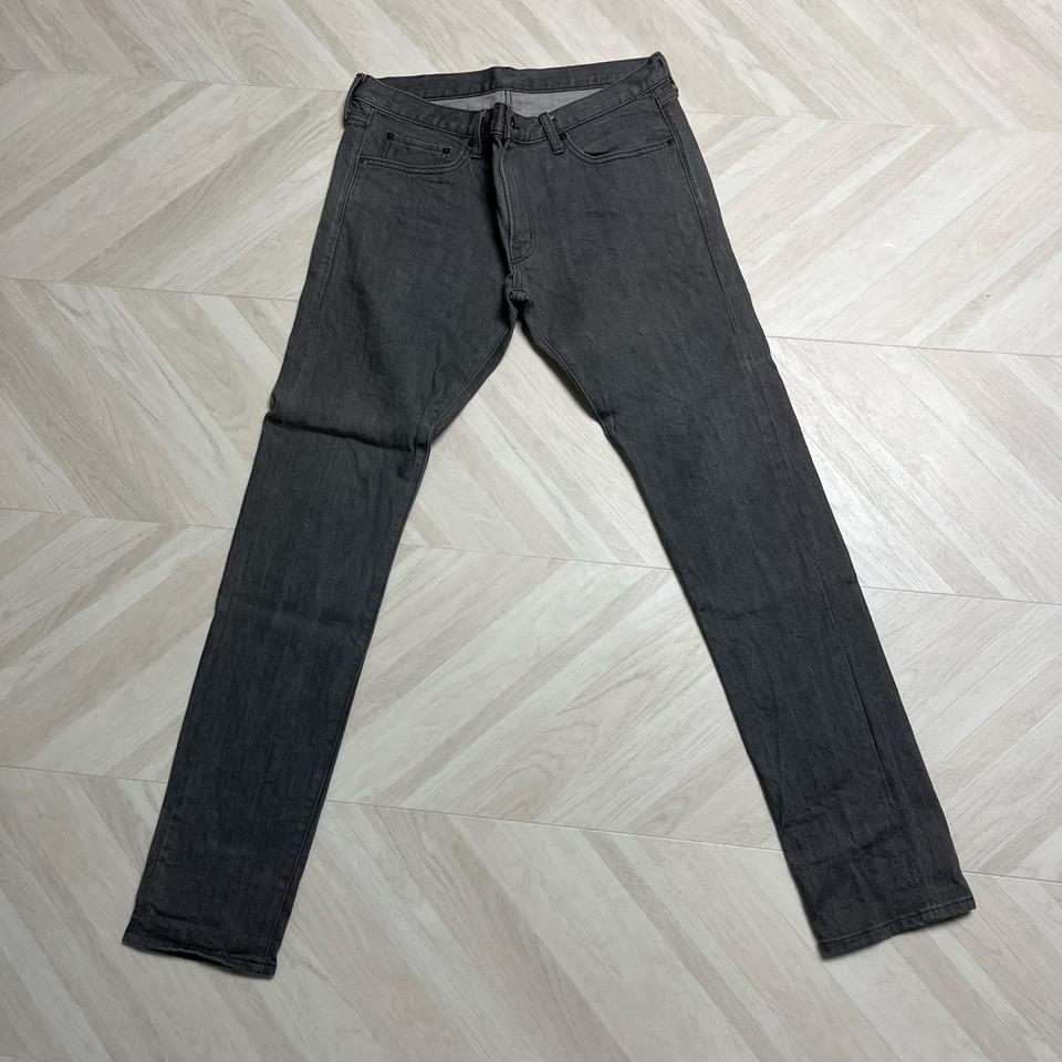 유니클로 그레이 스트레이트진(34inch)