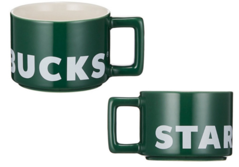 스타벅스  스퀘어 머그  2개