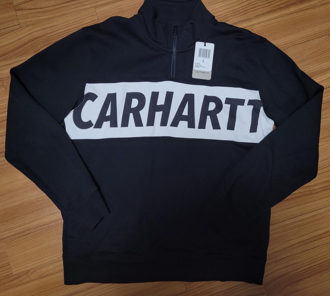 칼하트 하프집업 맨투맨 판매합니다