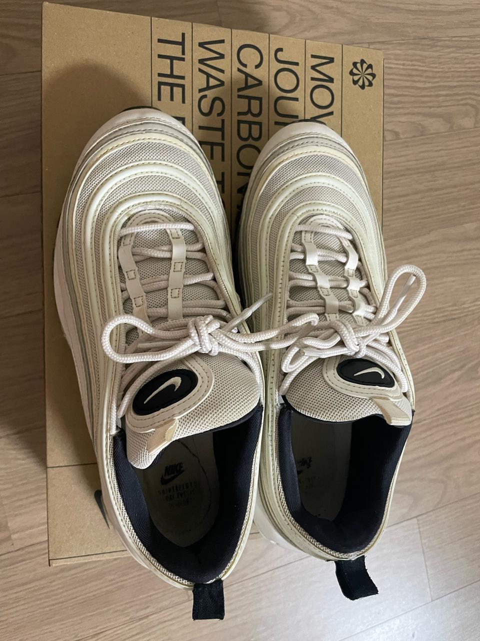 나이키 에어맥스97 팬덤 베이지 245