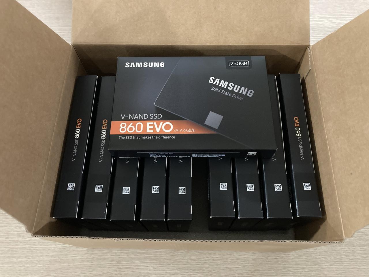삼성 860 EVO 250G SSD 미개봉 새제품