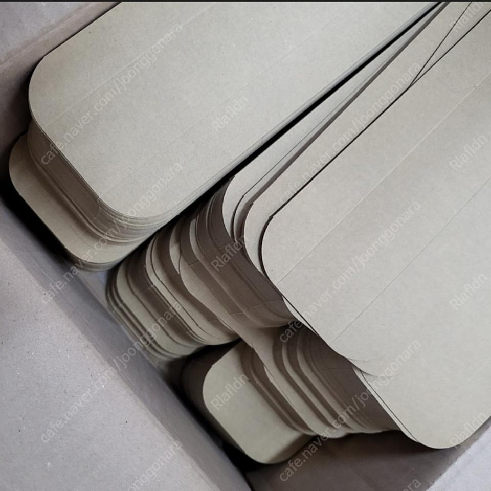 닭꼬치 트레이 종이 크라프트 용기