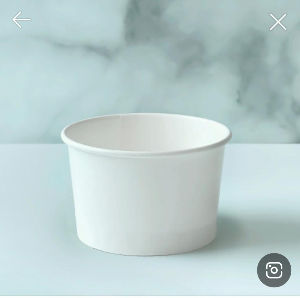 아이스크림 젤라또 컵