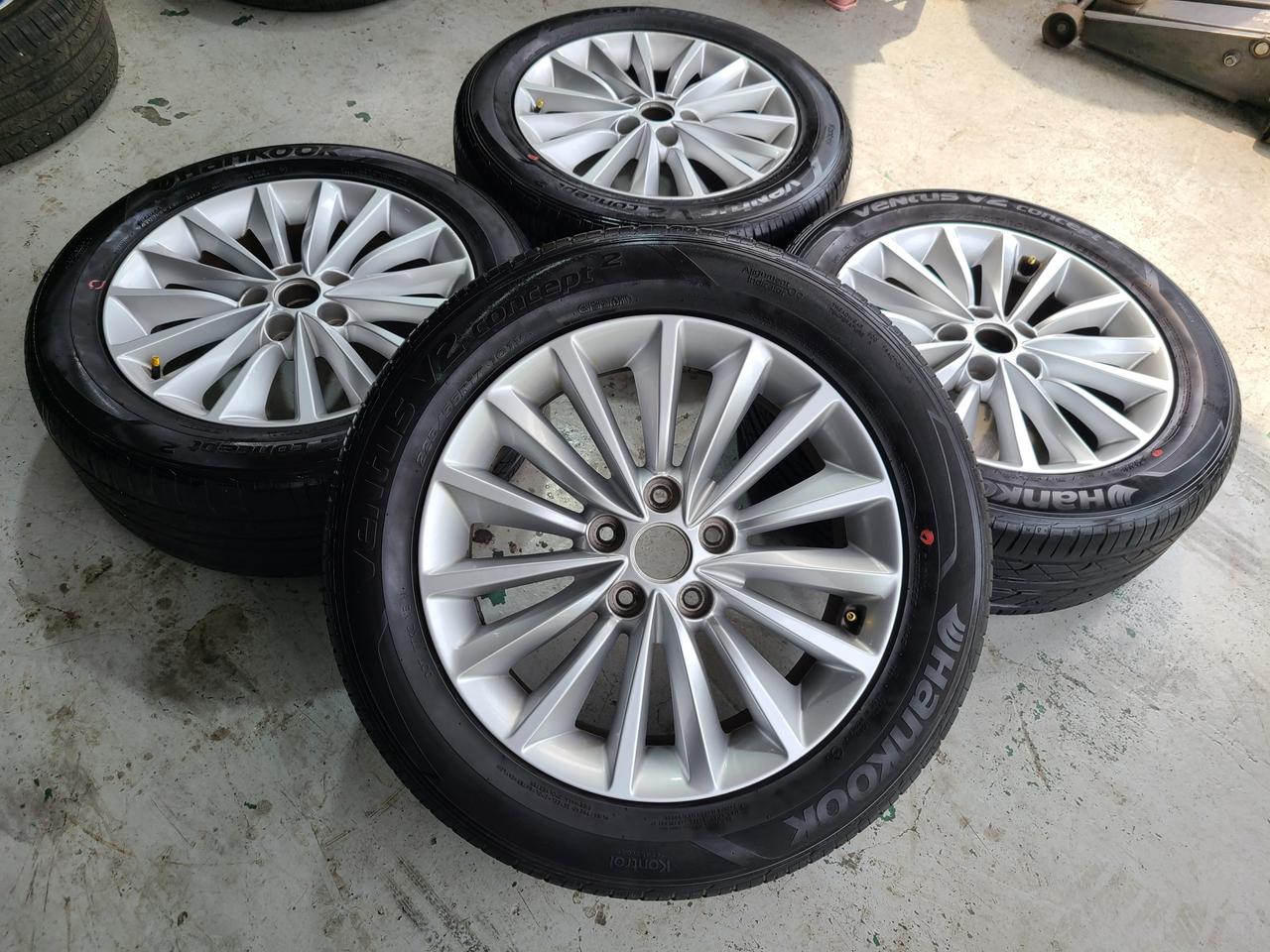 k7 17인치 2255517 휠타이어 팝니다