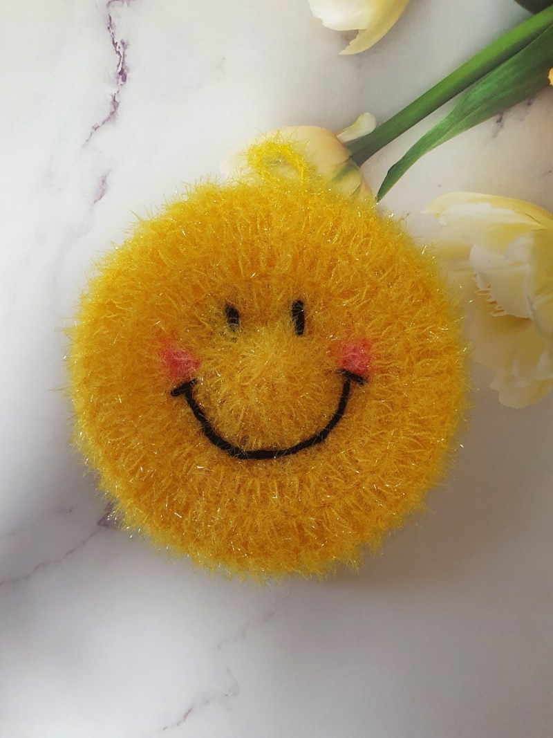 스마일호빵수세미2개