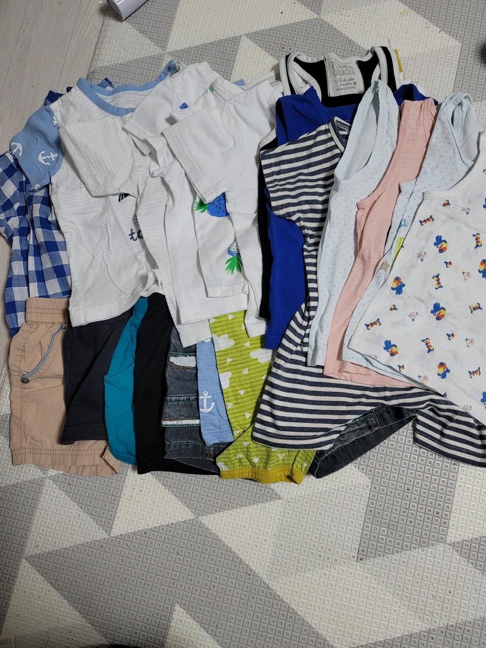 100사이즈 남아여름옷 일괄