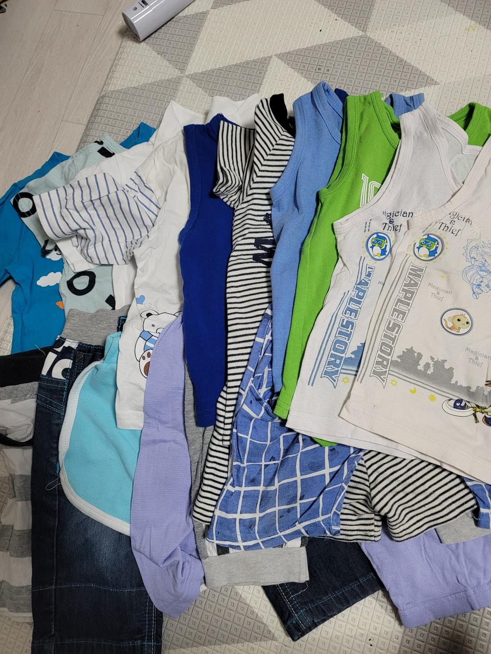 100사이즈 여름남아옷 일괄