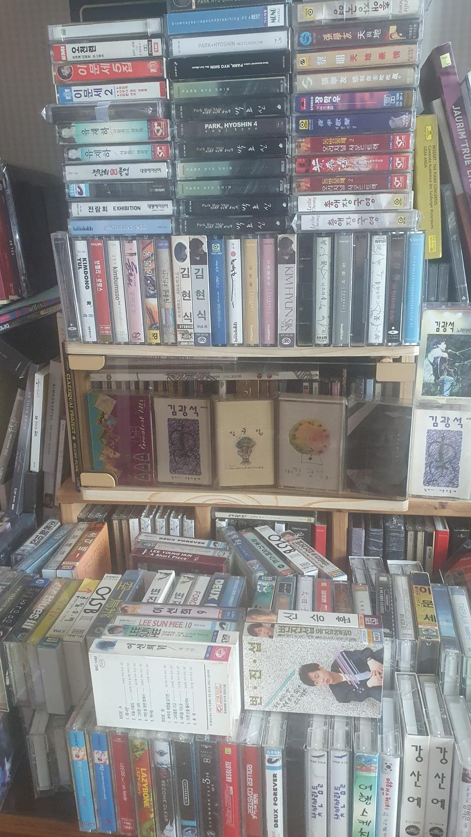 카세트 테입 가요 팝 락 개별문의