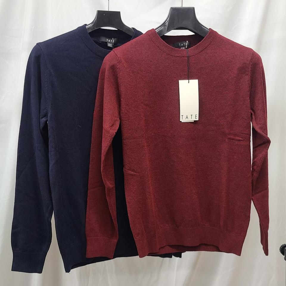 새상품 TATE 공용 라운드 니트 4컬러