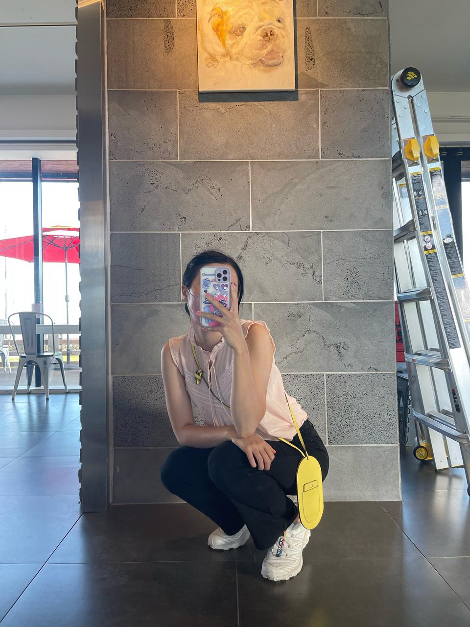 소가죽 핸드폰가방