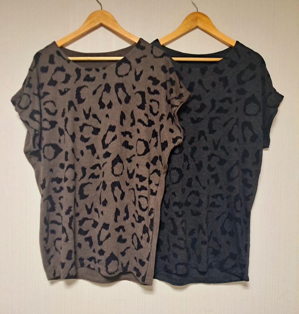 (새상품)호피_롱_니트티-2컬러