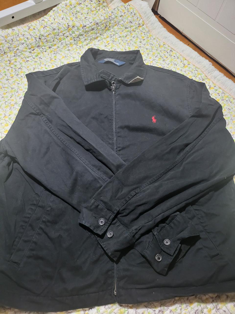 폴로 면자켓