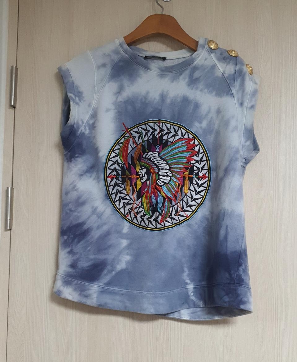 발망 민소매 티셔츠