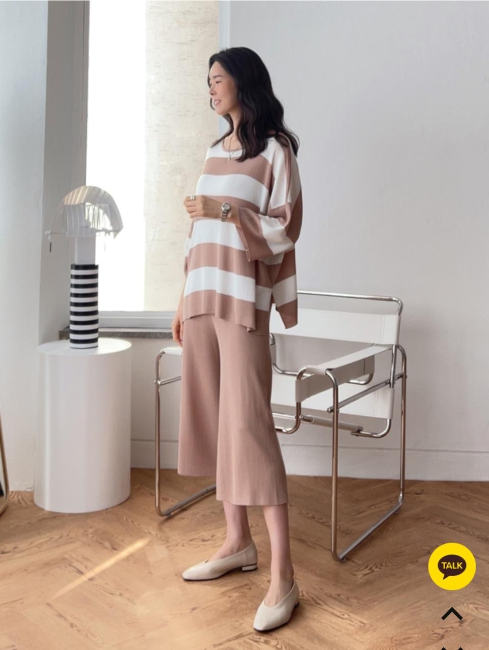 새상품 니트 세트 등원룩