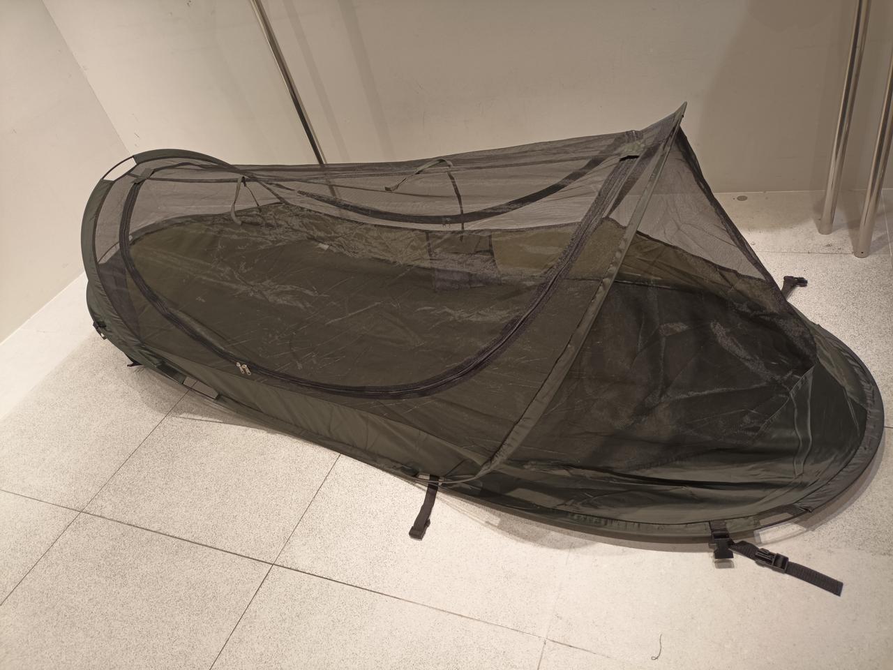 캠핑 1인 원터치 모기장 & 텐트