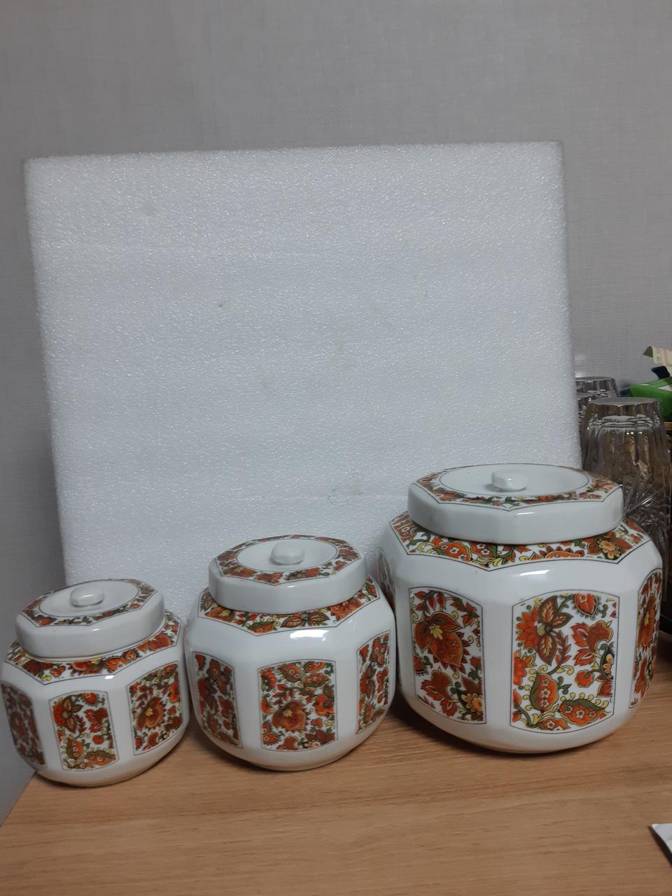 853 근대사 팔각 양념단지 3개