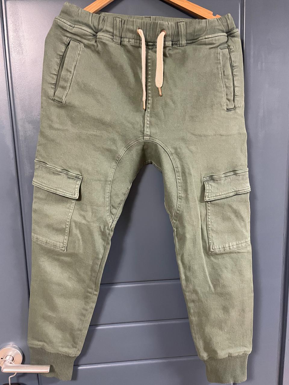 카키색 조거팬츠 30(L)