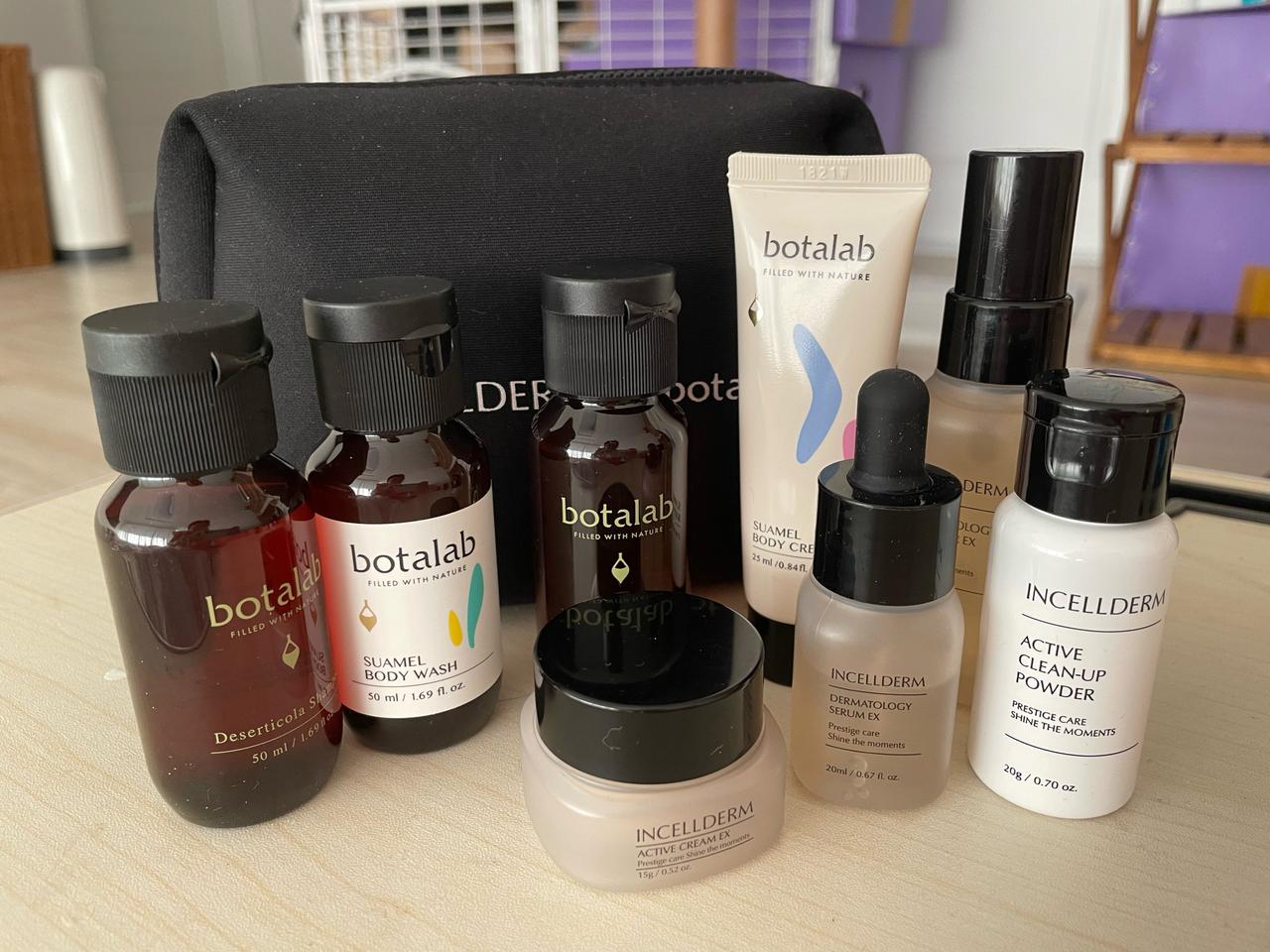 인셀덤 트래블키트 한정판 파우치!