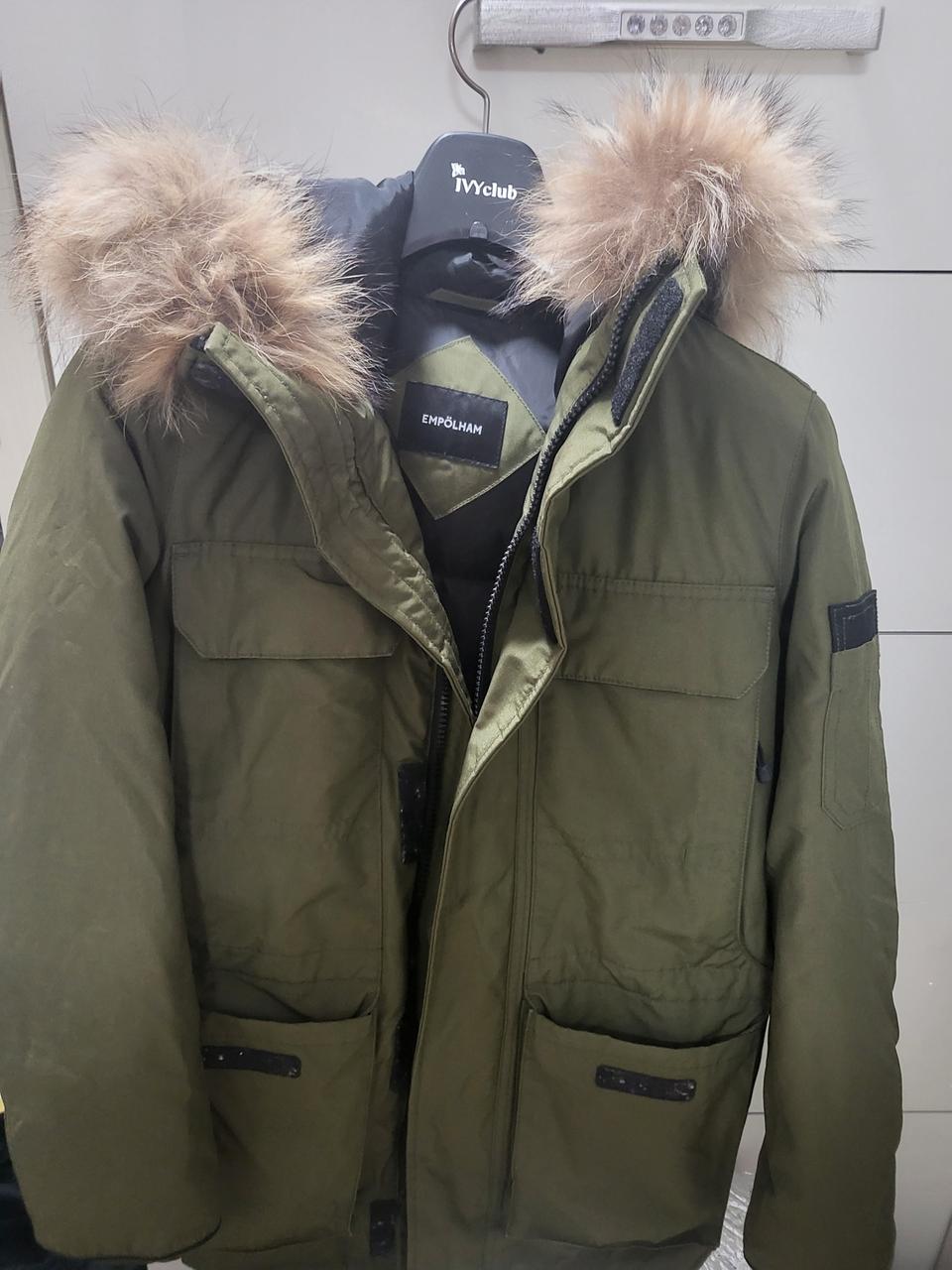 엠폴햄 오리털패딩 30000. 프리사이즈남ㆍ녀공용