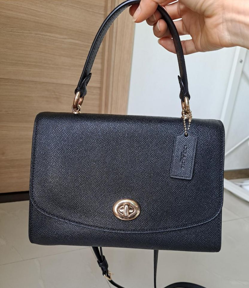 정품 코치 사첼백