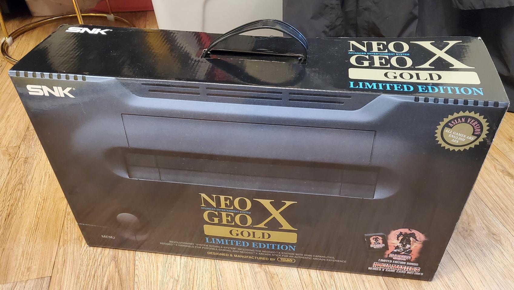 네오지오X gold 기본풀구성