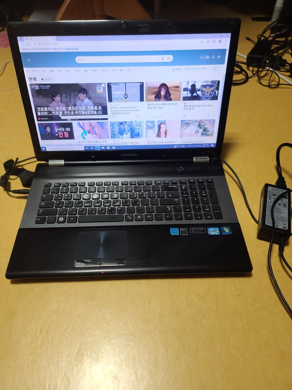 삼성 RC730 노트북 i5-2430m 램8 SSD 17.3"인치 액정