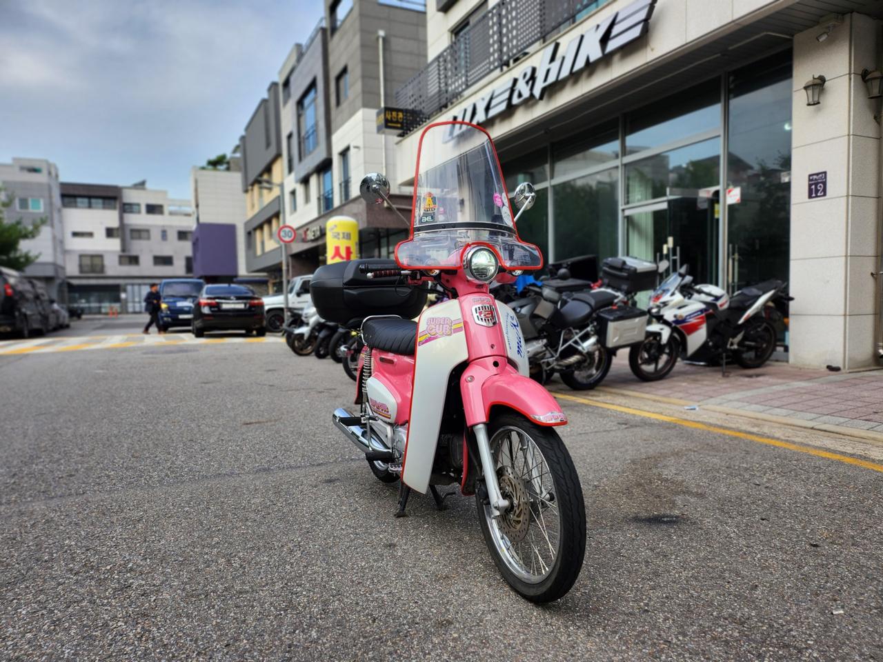 혼다 슈퍼커브110 2018년 1만km 풀튜닝 판매