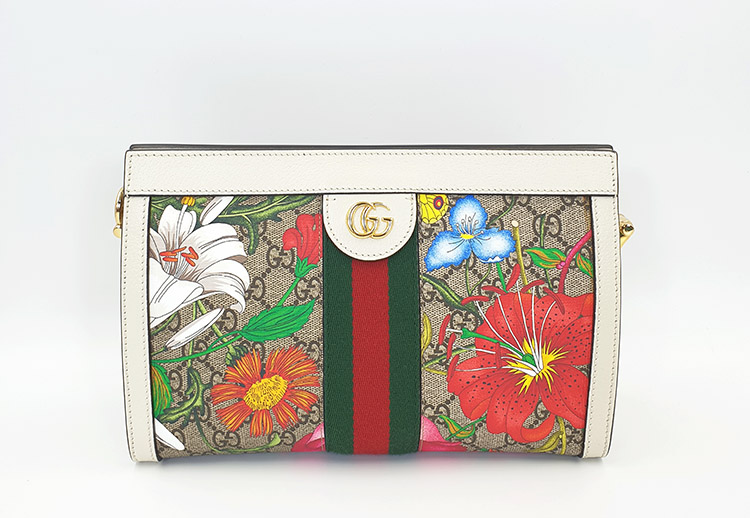 구찌 GG 오피디아 수프림 플라워 체인 숄더백 503877