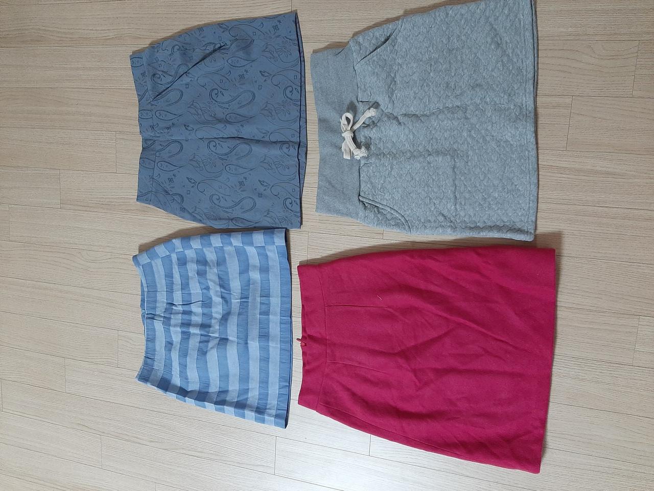 새옷)일괄)스커트 네장모두~26