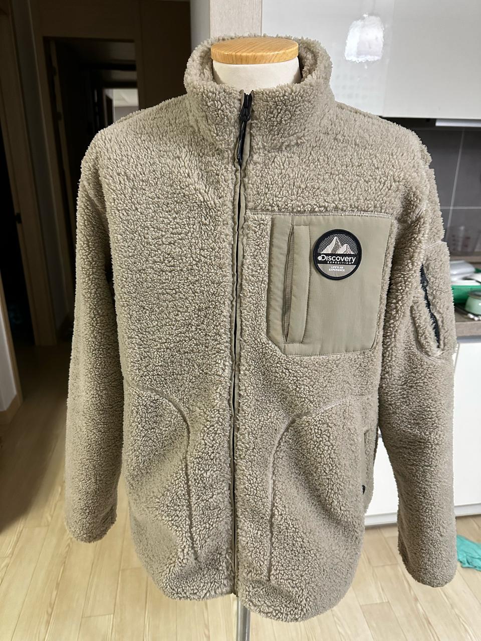 디스커버리 남성용 뽀글이 자켓 100