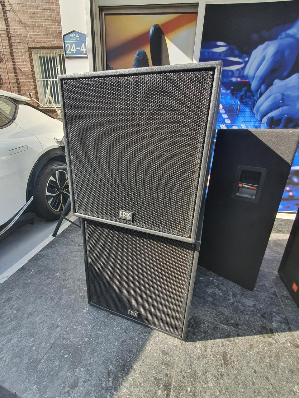 Eric audio 에릭오디오 18인치 패시브서브우퍼