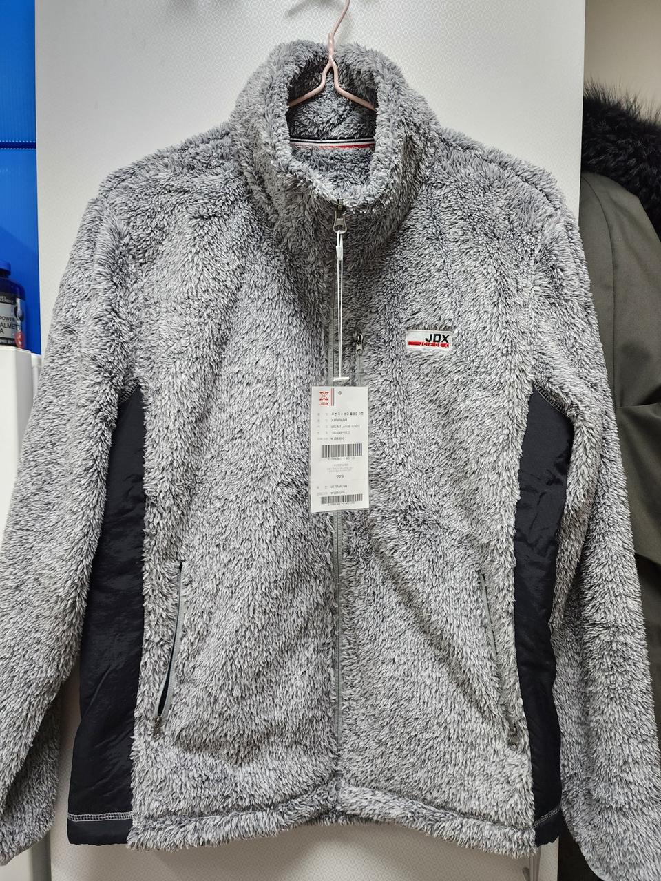 JDX우븐믹스보아풀짚업자켓(새상품)100+k2조끼포함 2벌