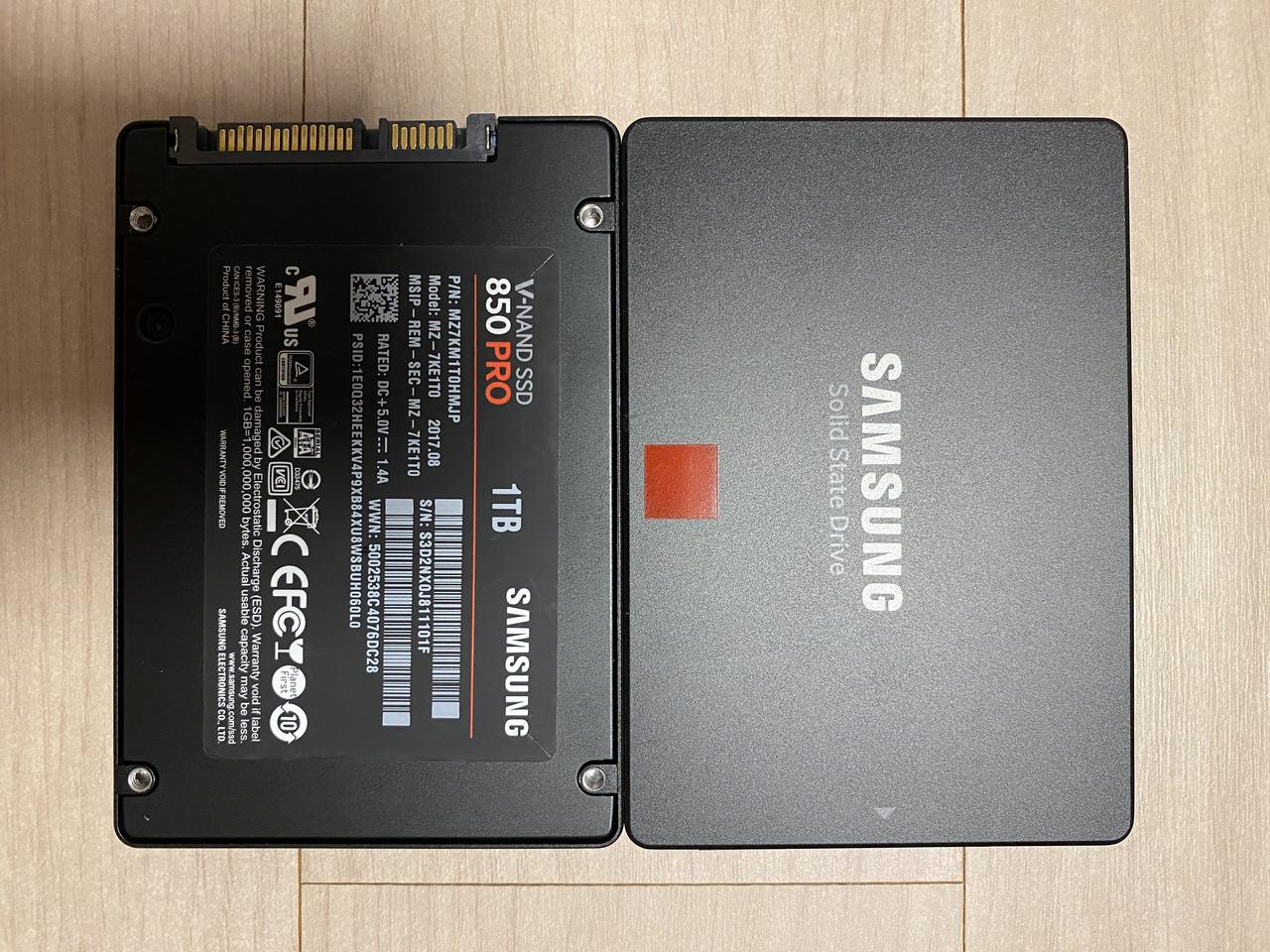 삼성 850 PRO 1테라 SSD (윈10 / 문서 설치완료) 