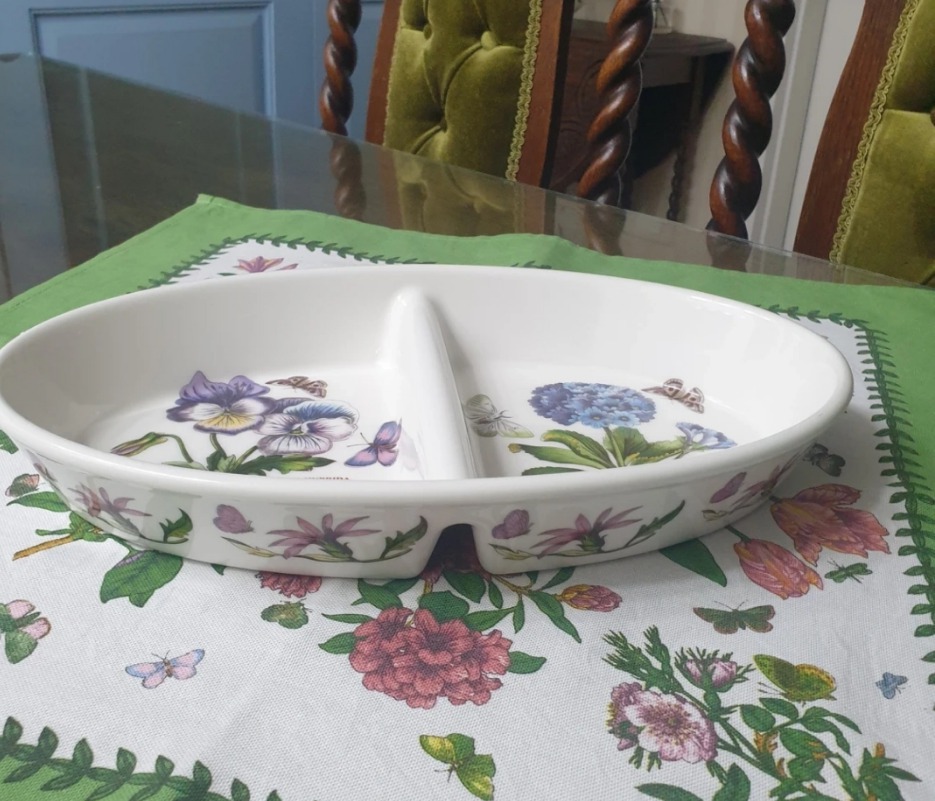 포트메리온 2칸 안주접시(미사용)