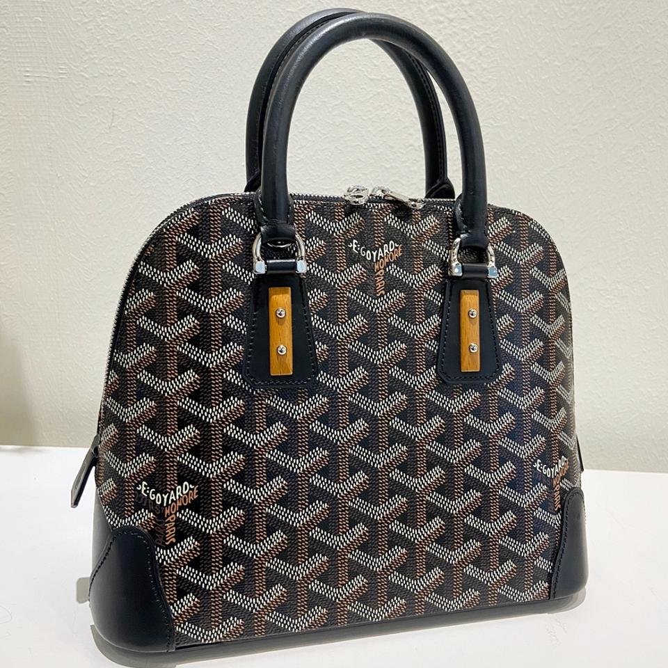 고야드 방돔백 미니 토드백 블랙