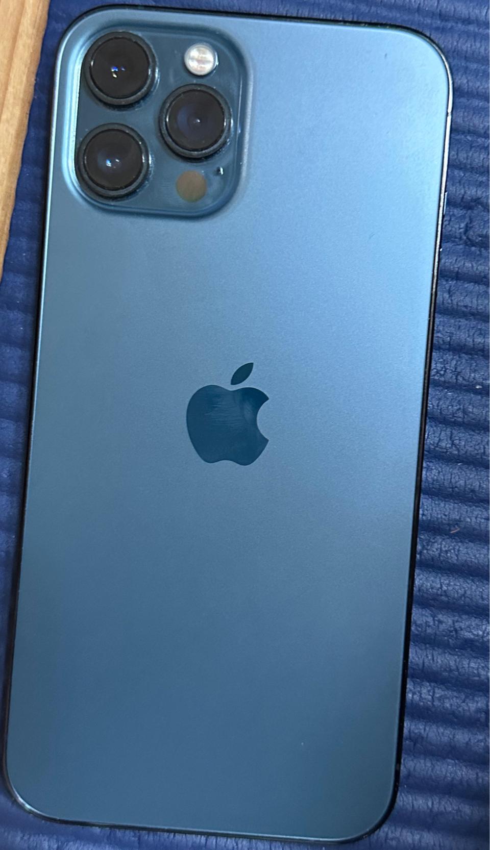 아이폰 12프러맥스 256기가 퍼시픽 블루